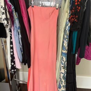 Katie May salmon gown
